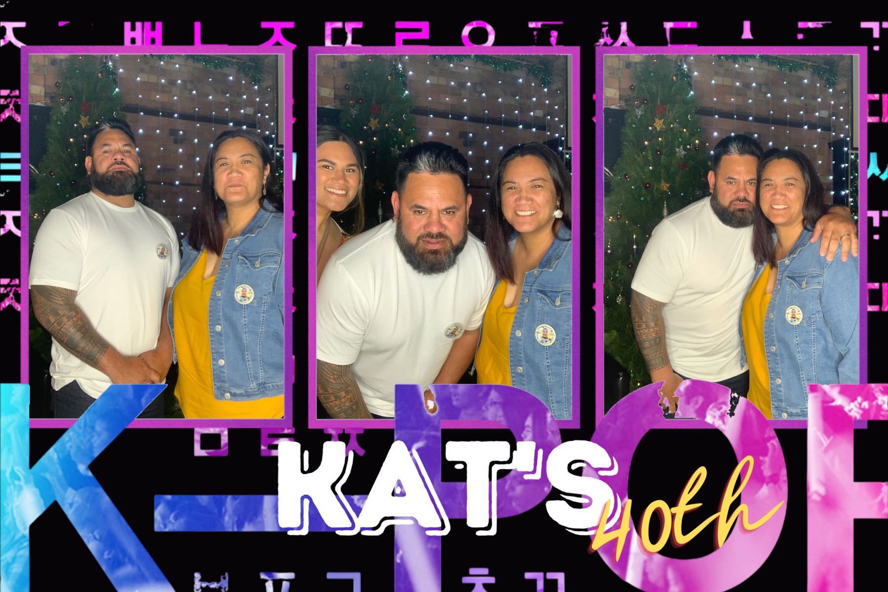 Kat's 40th | View more photos from the event at gallery.photobooth.co.nz/u/SelfieCentral/Kats-40th